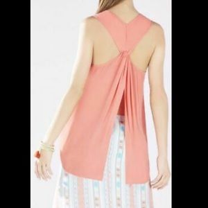BCBGMAXAZRIA Jenina racerback tank (ambrosia)